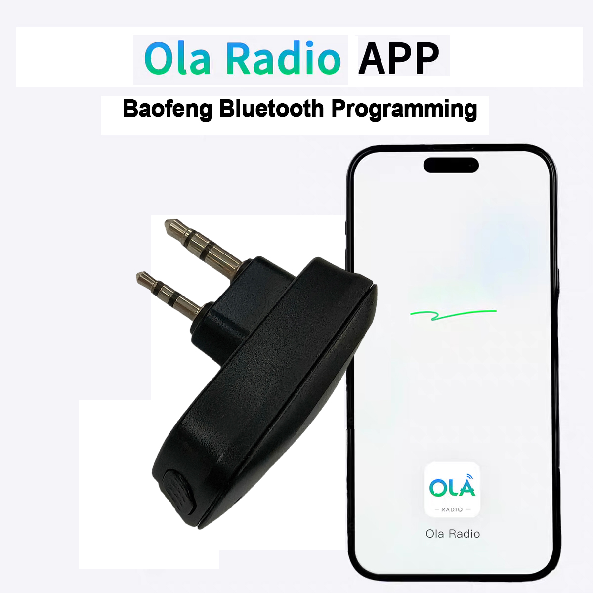 Phone Accessories Types - Adaptador de programación inalámbrico Bluetooth BAOFENG,