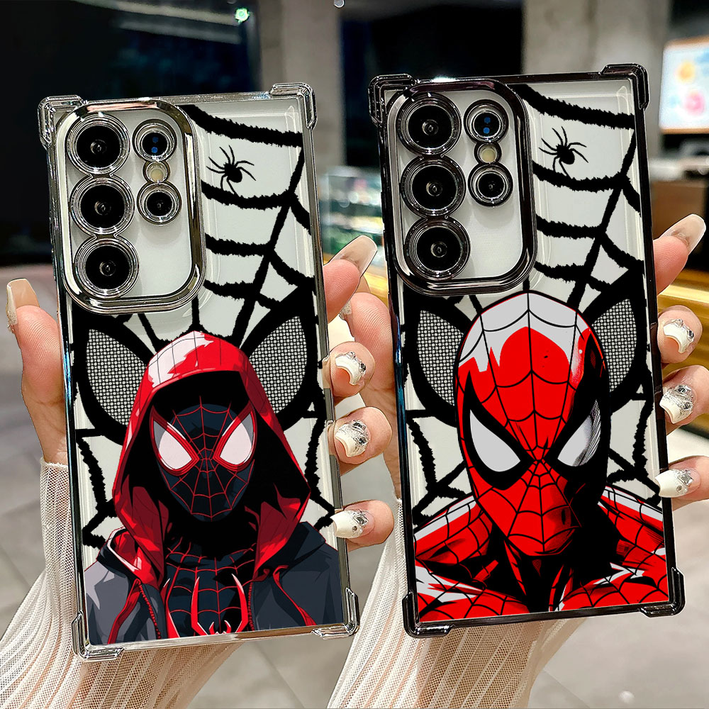 Samsung Accessories Phone - Funda Spiderman Miles Morales Heroes para