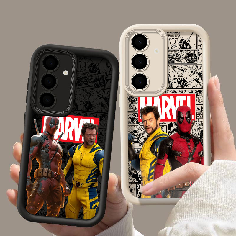 Samsung Accessories Phone - Fundas Marvel Deadpool y Wolverine para
