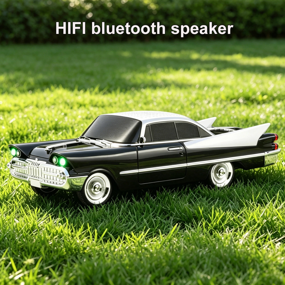Retro Handset Phone - Altavoz Bluetooth con Forma de Auto