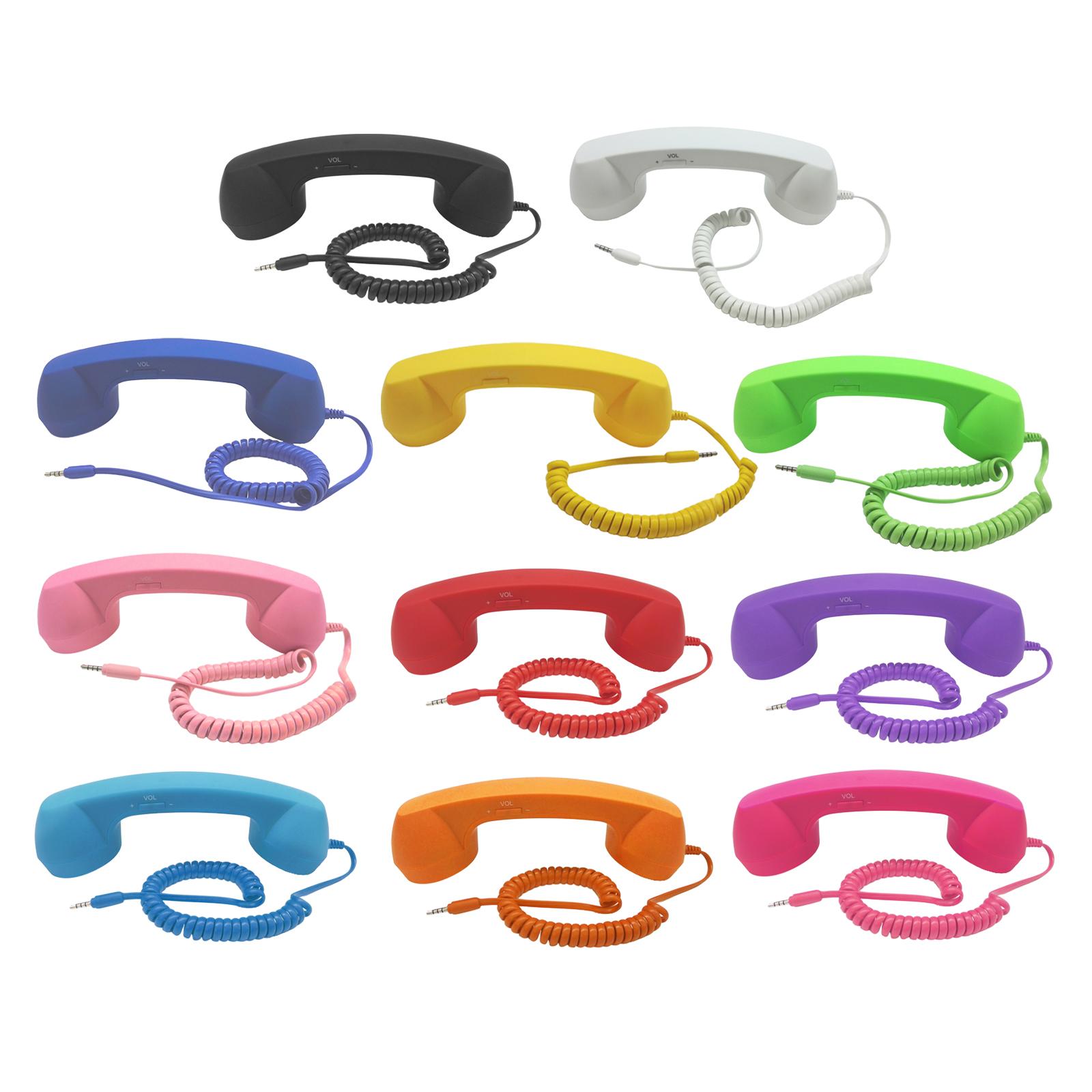 Retro Handset Phone - Mini receptor de llamadas de teléfono