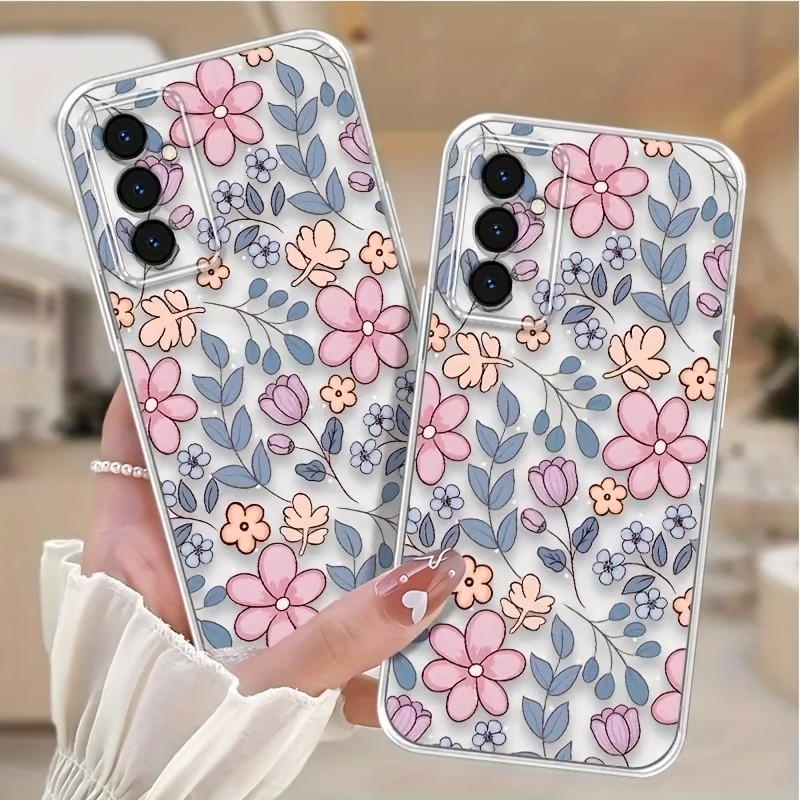 Samsung Accessories Phone - Funda transparente antideslizante para teléfono Samsung