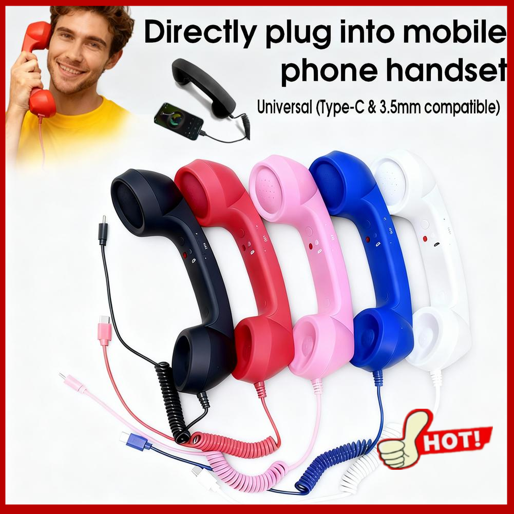Retro Handset Phone - Nuevo receptor de teléfono retro 2026