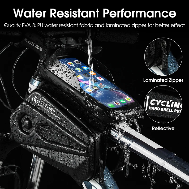 Youtube Phone Accessories - Bolsa de bicicleta WEST BIKING, marco
