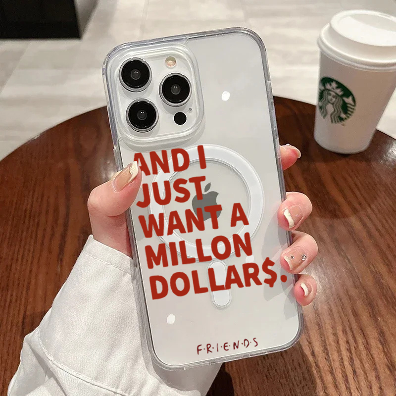 Phone Accessories Iphone - Funda con frases abstractas a la