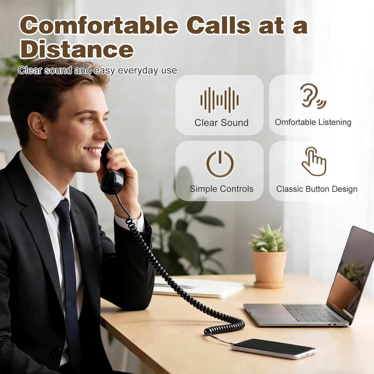 Móvil Retro para Teléfonos Móv - Retro Handset Phone reseña y precio