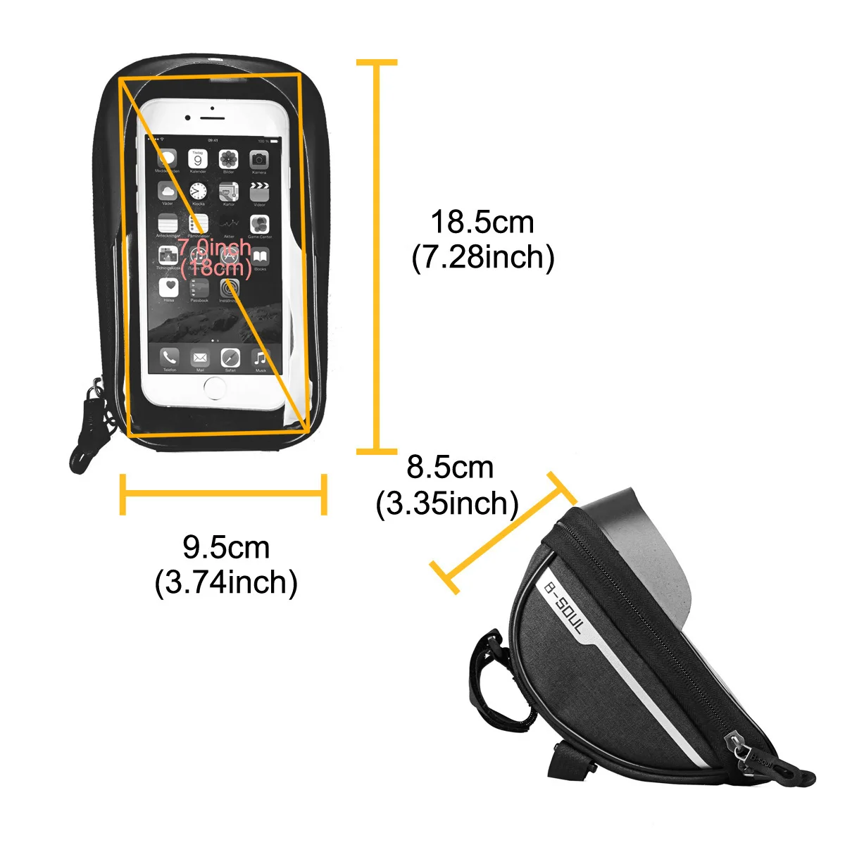 Marco de bicicleta, tubo super - Youtube Phone Accessories reseña y precio
