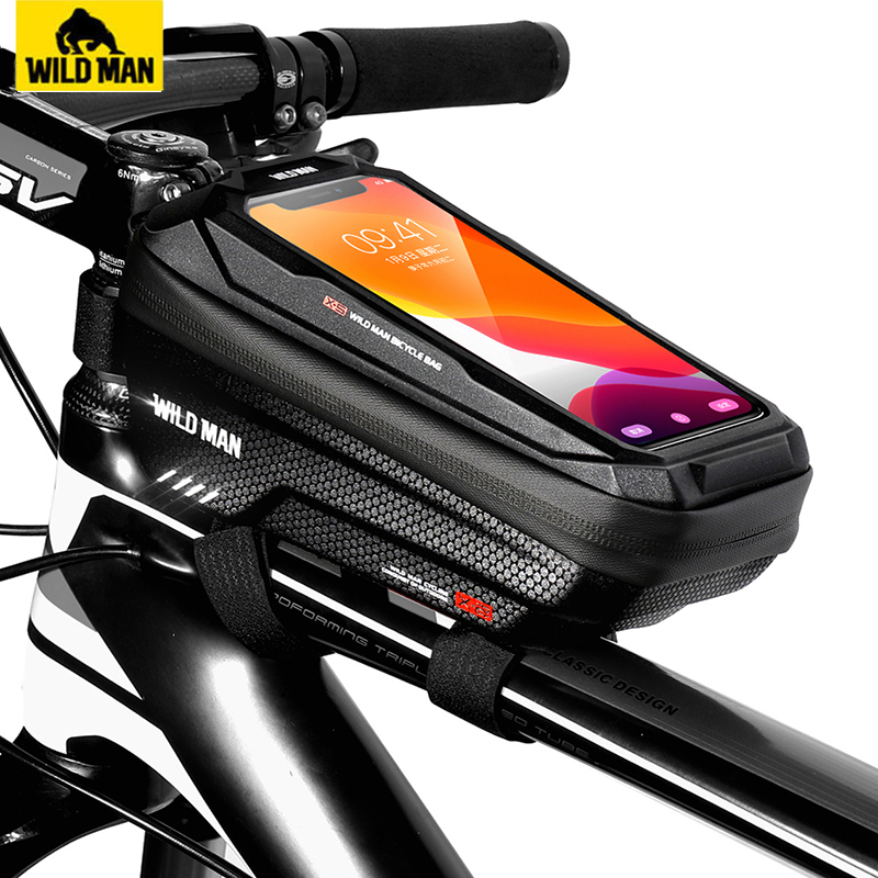 WILD MAN-bolsa frontal para bi - Youtube Phone Accessories reseña y precio