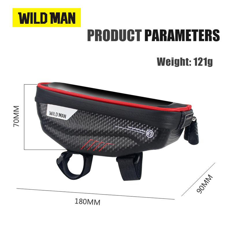 WILD MAN-Bolsa de teléfono par - Youtube Phone Accessories reseña y precio