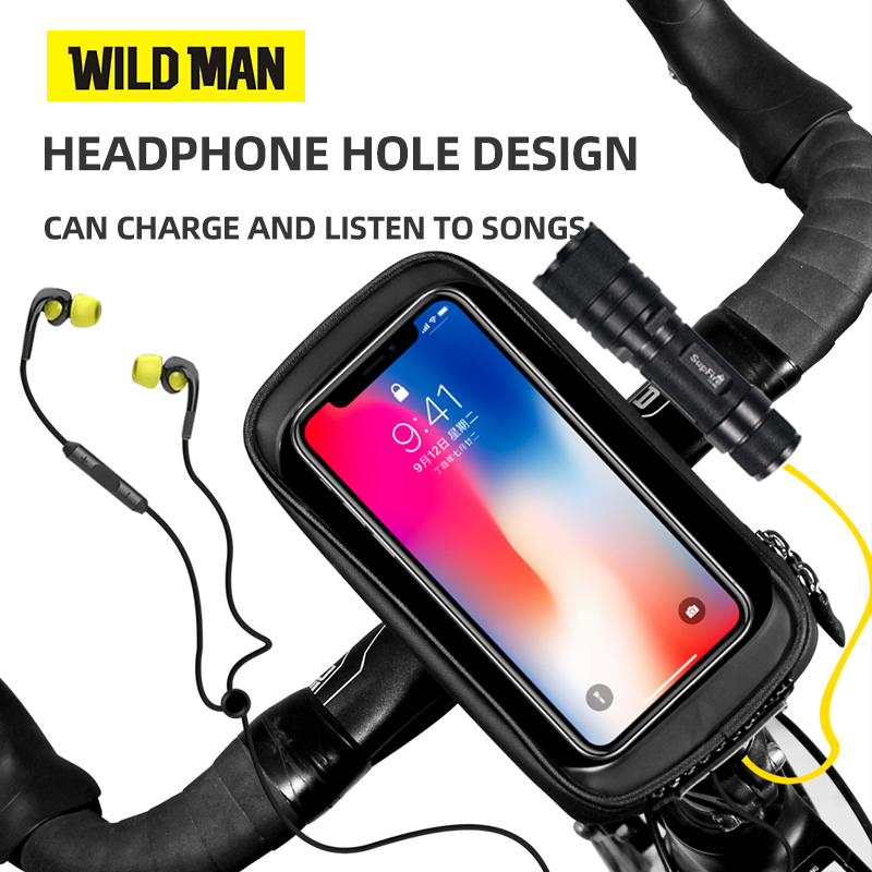 WILD MAN-Bolsa de teléfono par - Youtube Phone Accessories reseña y precio