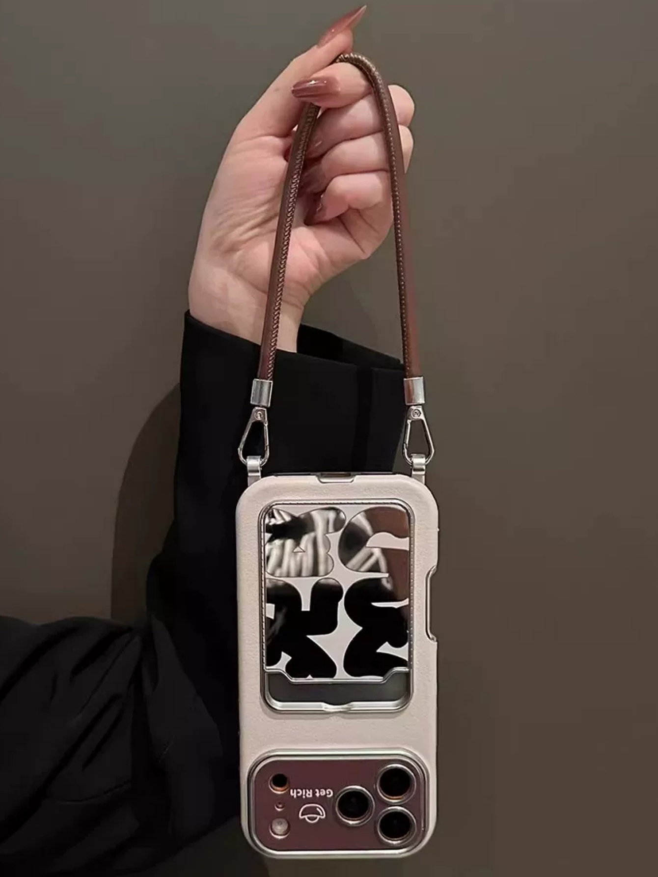 Funda de Lujo de Cuero con Esp - Phone Accessories Hippers reseña y precio