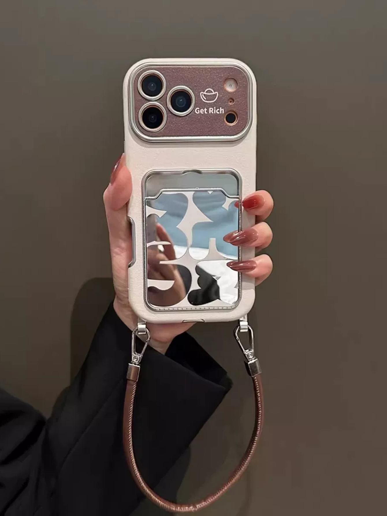 Funda de Lujo de Cuero con Esp - Phone Accessories Hippers reseña y precio