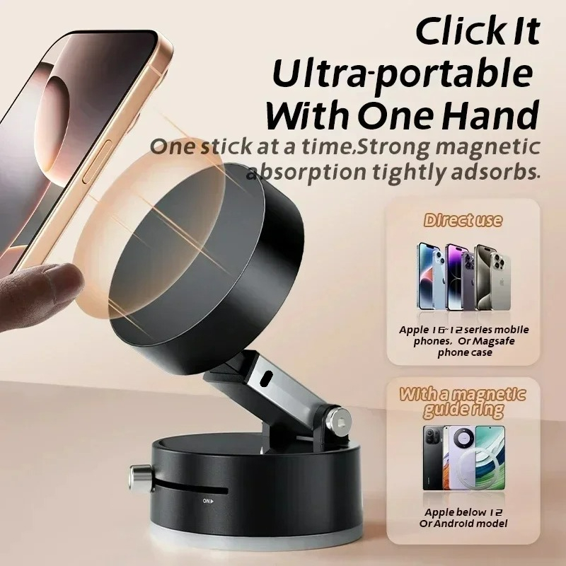 Soporte de vacío magnético de  - Car Mount Phone reseña y precio
