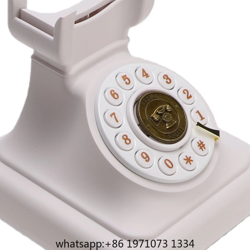 【Nuevo】Teléfono fijo retro con - Retro Handset Phone reseña y precio