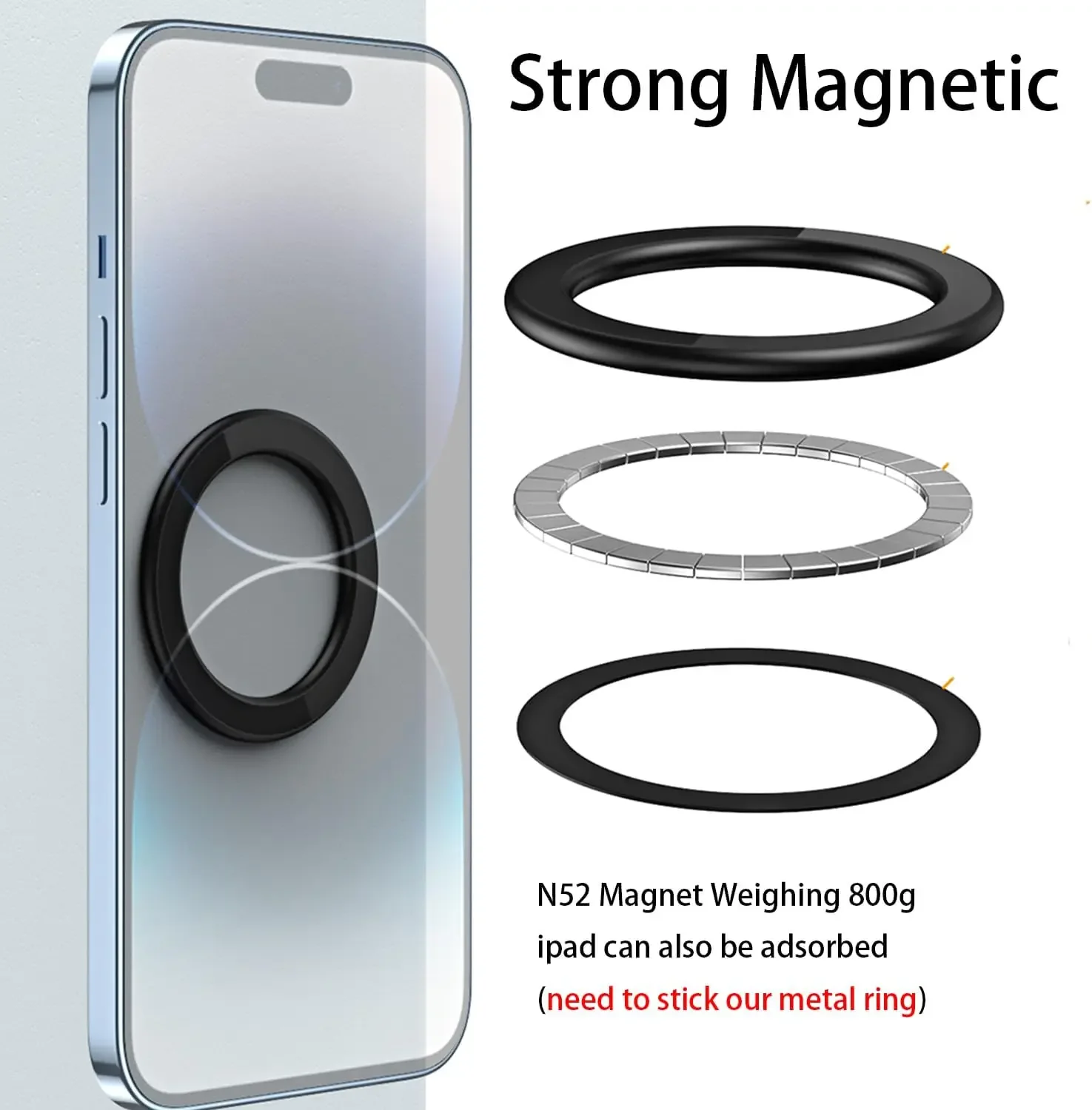 Soporte Magnético Adhesivo par - Car Mount Phone reseña y precio