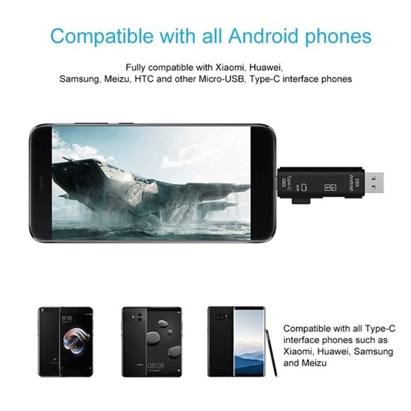 Lector de tarjetas de memoria  - Phone Accessories Types reseña y precio