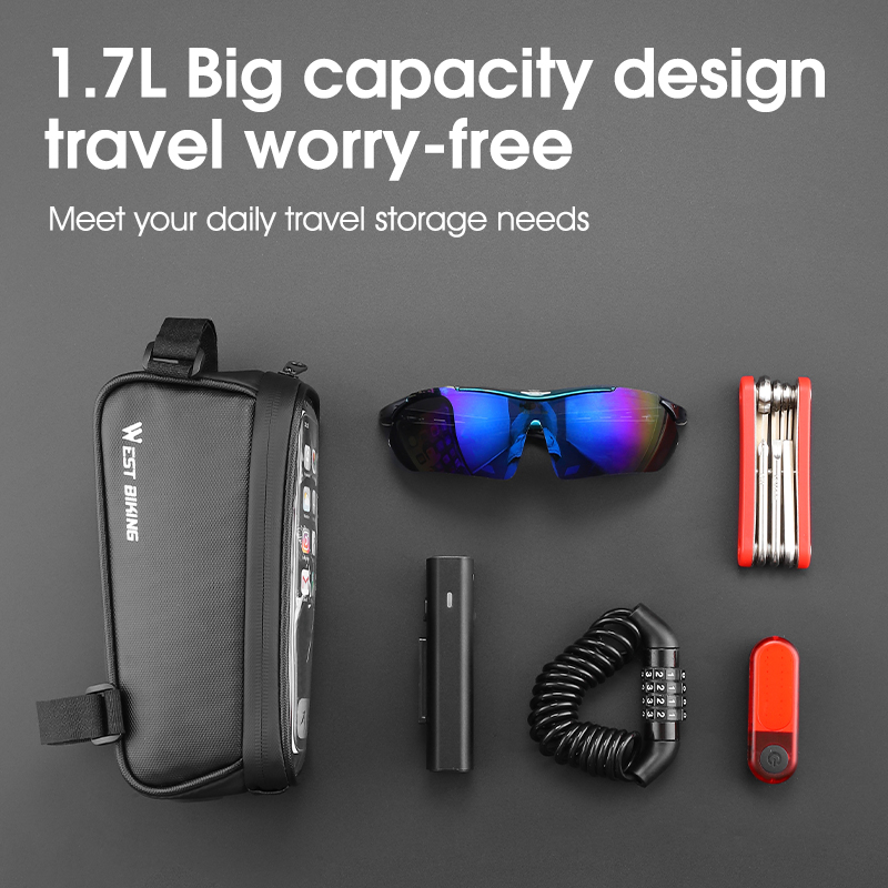 Bolsa para Cuadro de Bicicleta - Youtube Phone Accessories reseña y precio