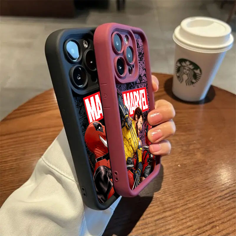 Fundas Marvel Deadpool y Wolve - Samsung Accessories Phone reseña y precio
