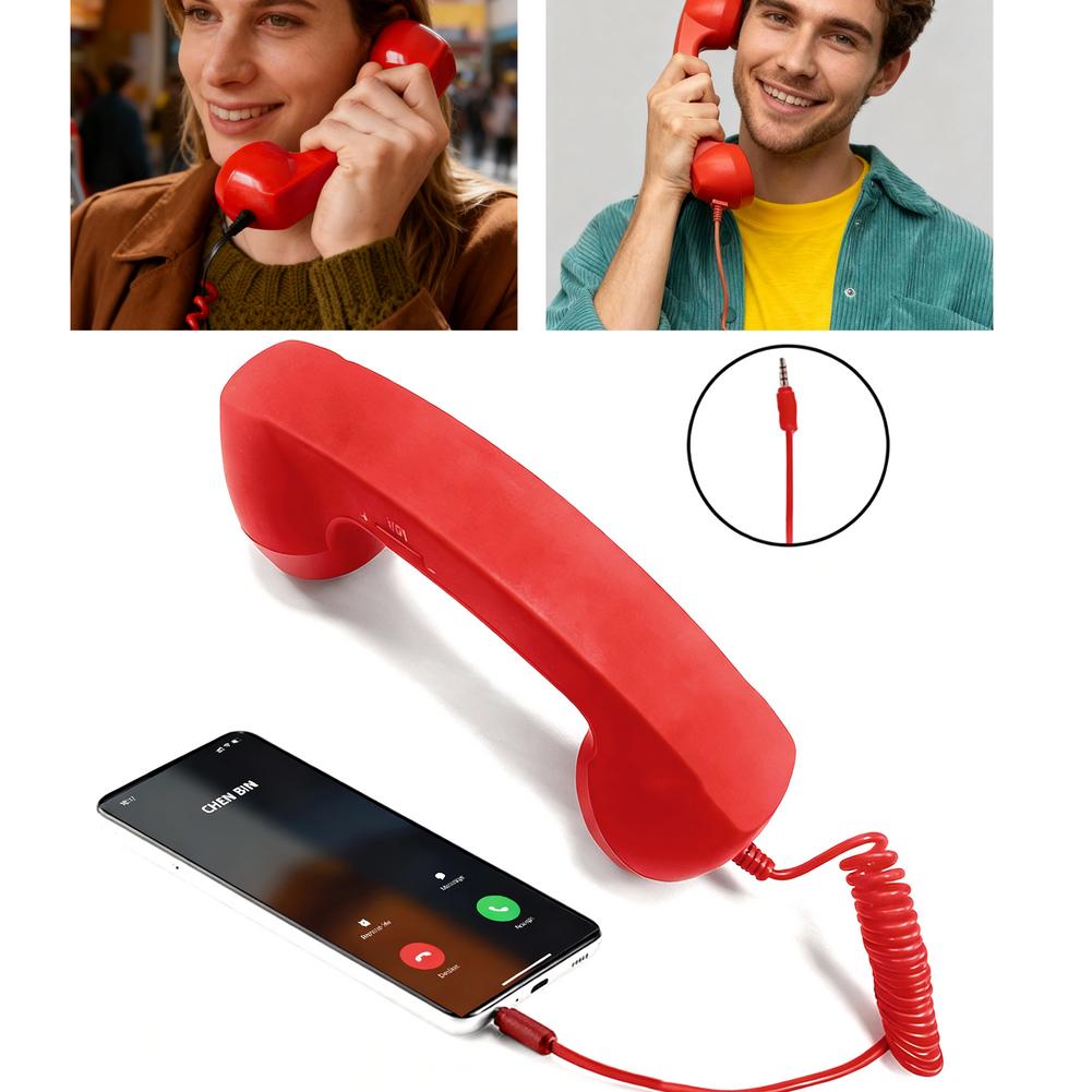 Nuevo receptor de teléfono ret - Retro Handset Phone reseña y precio