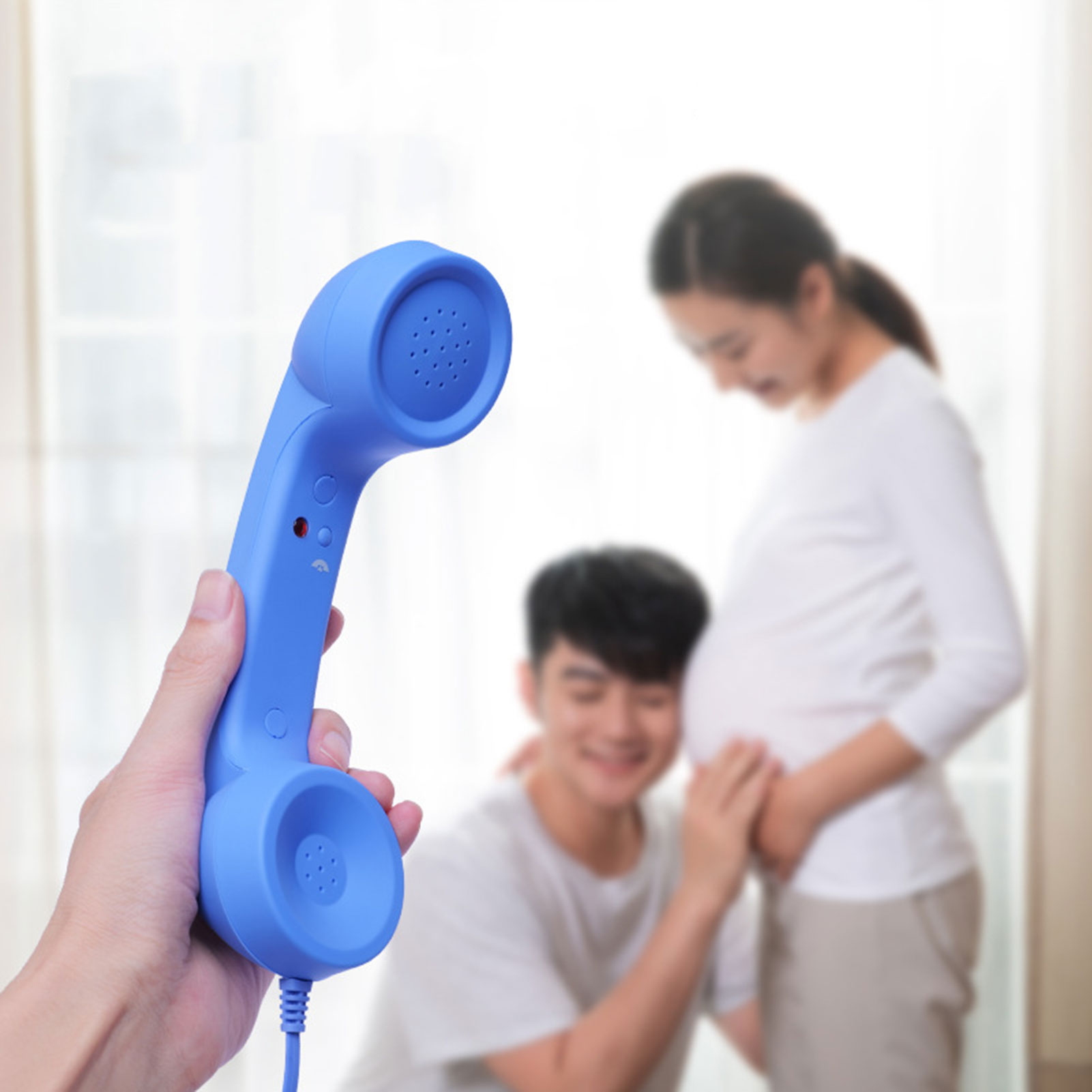 Teléfono Retro tipo C, recepto - Retro Handset Phone reseña y precio