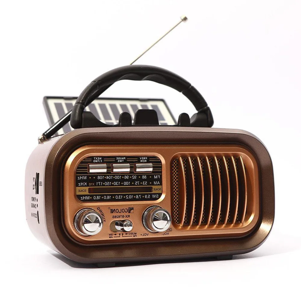 Mini Radio de madera con Panel - Retro Handset Phone reseña y precio