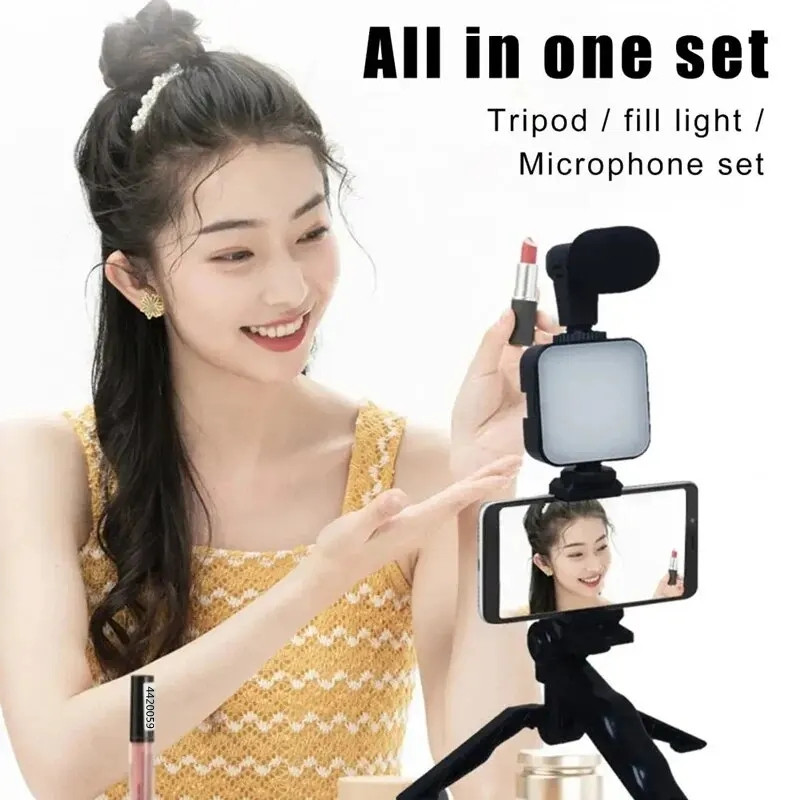 Kit de vlogging para teléfono  - Youtube Phone Accessories reseña y precio