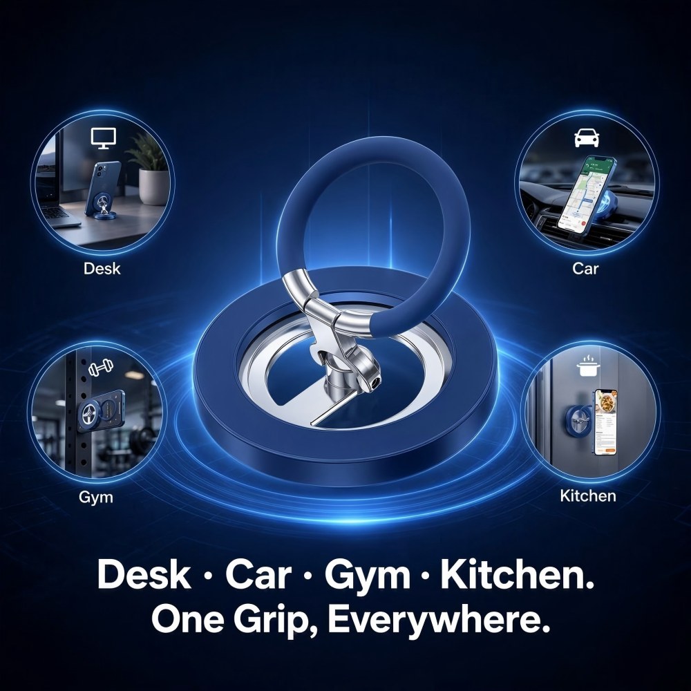 Soporte Magnético de Doble Car - Car Mount Phone reseña y precio