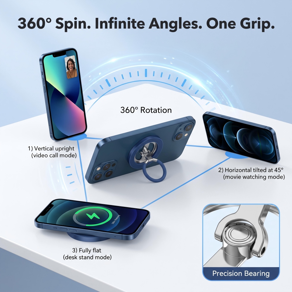 Soporte Magnético de Doble Car - Car Mount Phone reseña y precio