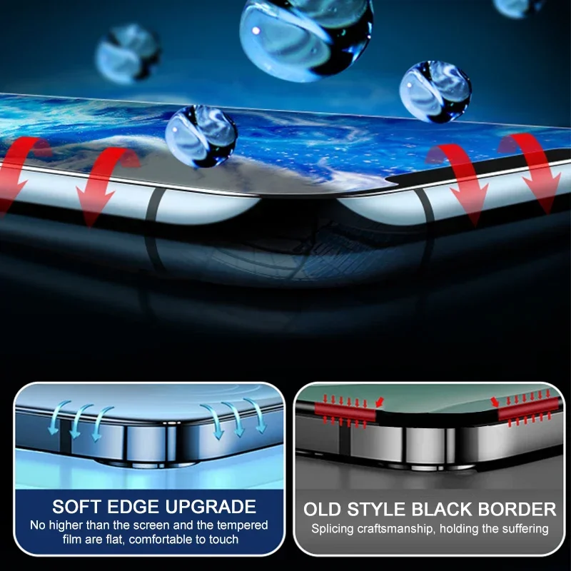 3 uds funda protectora de vidr - Phone Accessories Box Set reseña y precio
