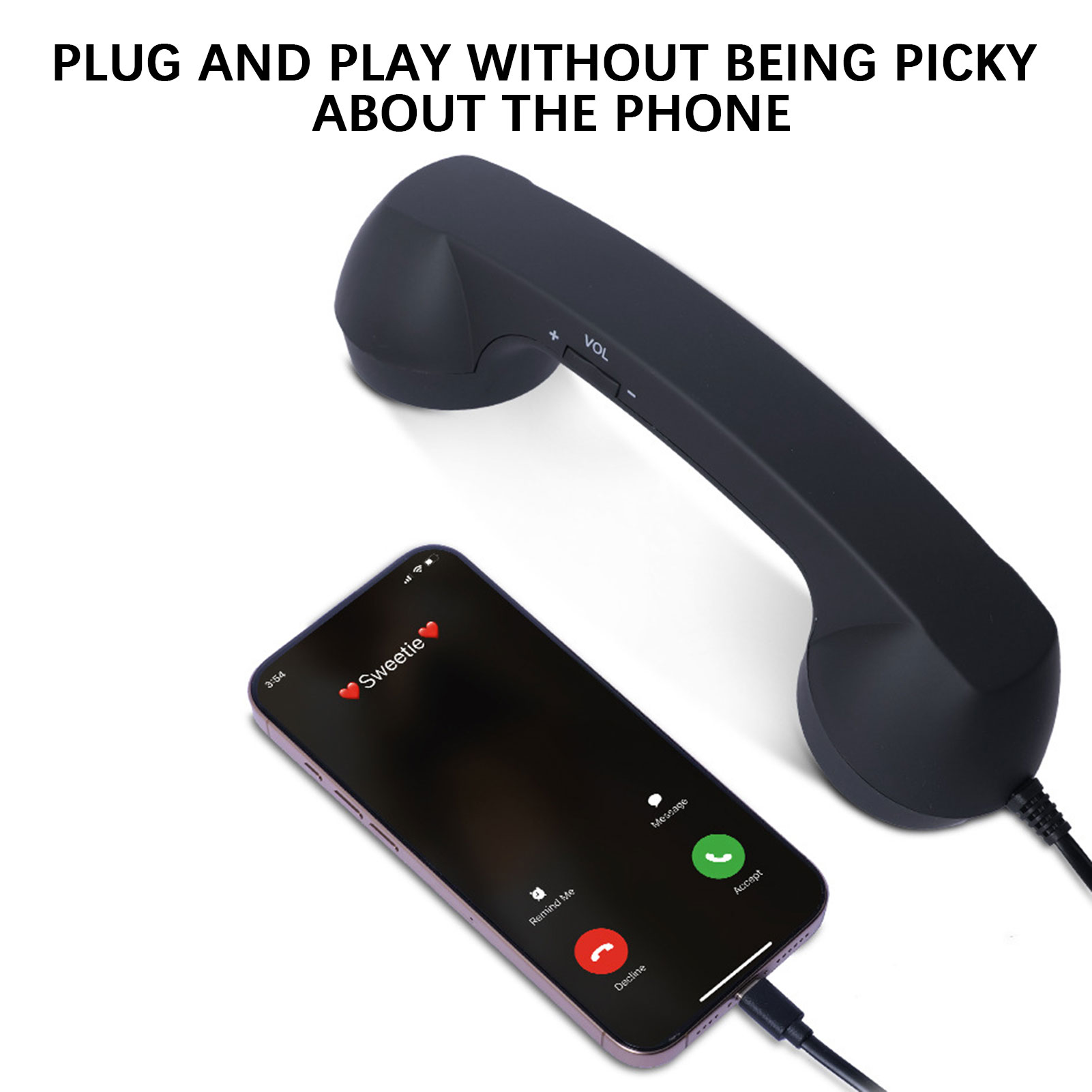 Auriculares Retro Tipo C 2026, - Retro Handset Phone reseña y precio