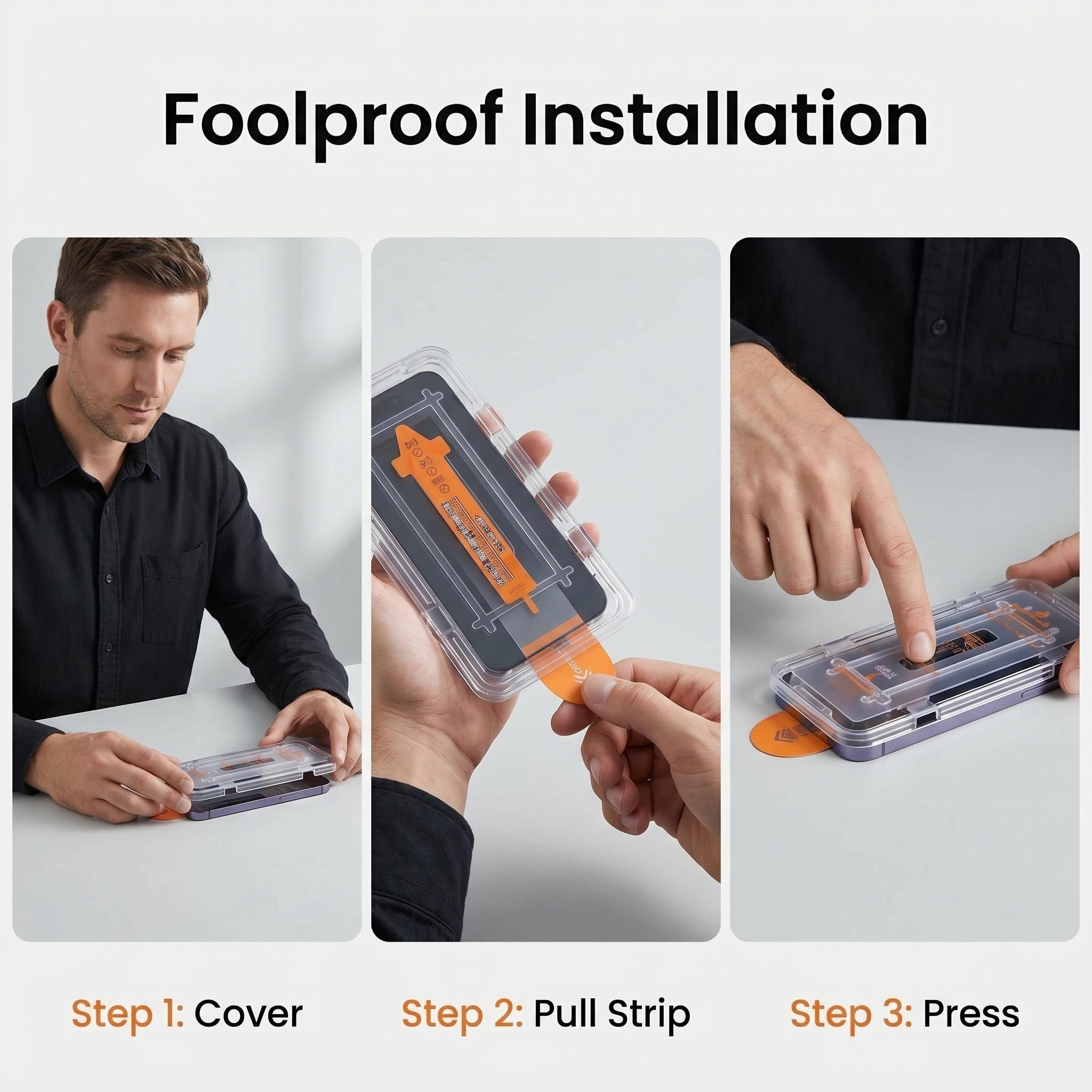 Paquete de 2 protectores de pa - Phone Accessories Online Store reseña y precio