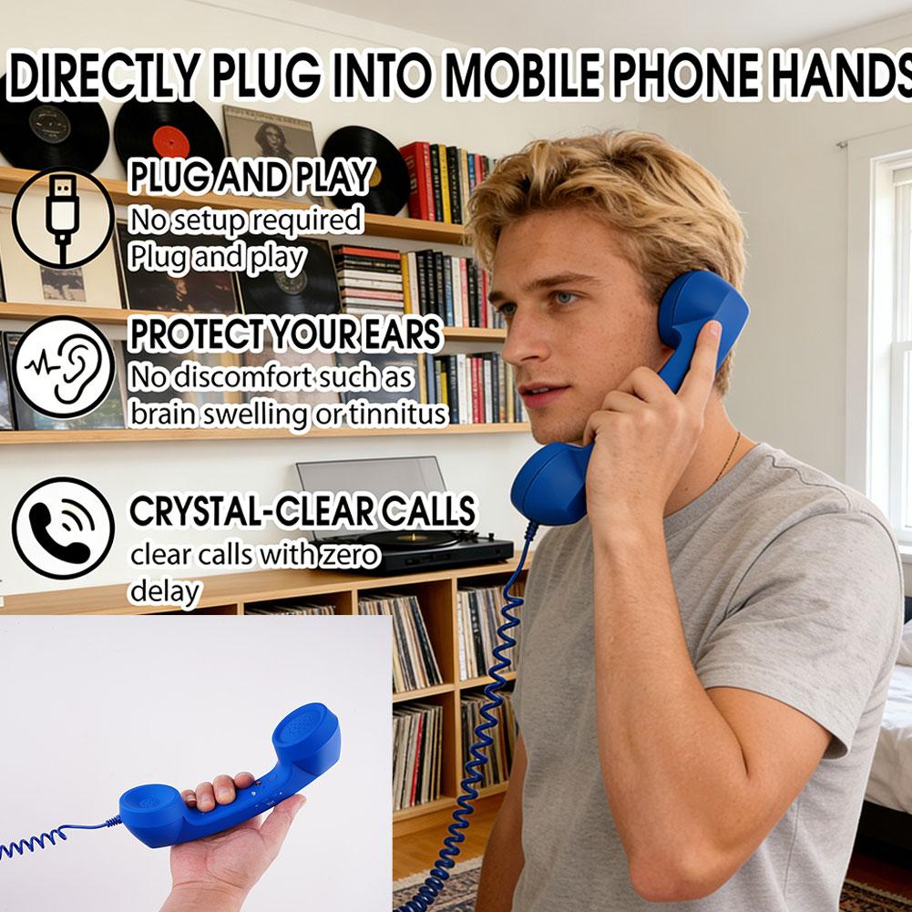 Micrófono Retro con Diseño de  - Retro Handset Phone reseña y precio