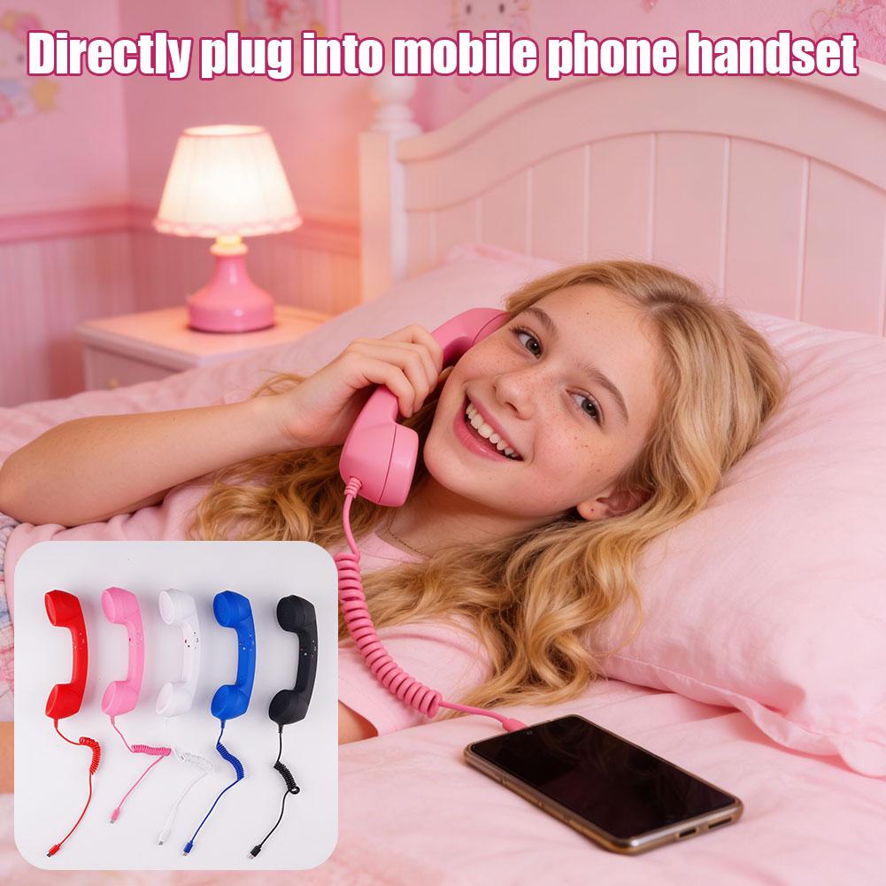 Micrófono Retro con Diseño de  - Retro Handset Phone reseña y precio