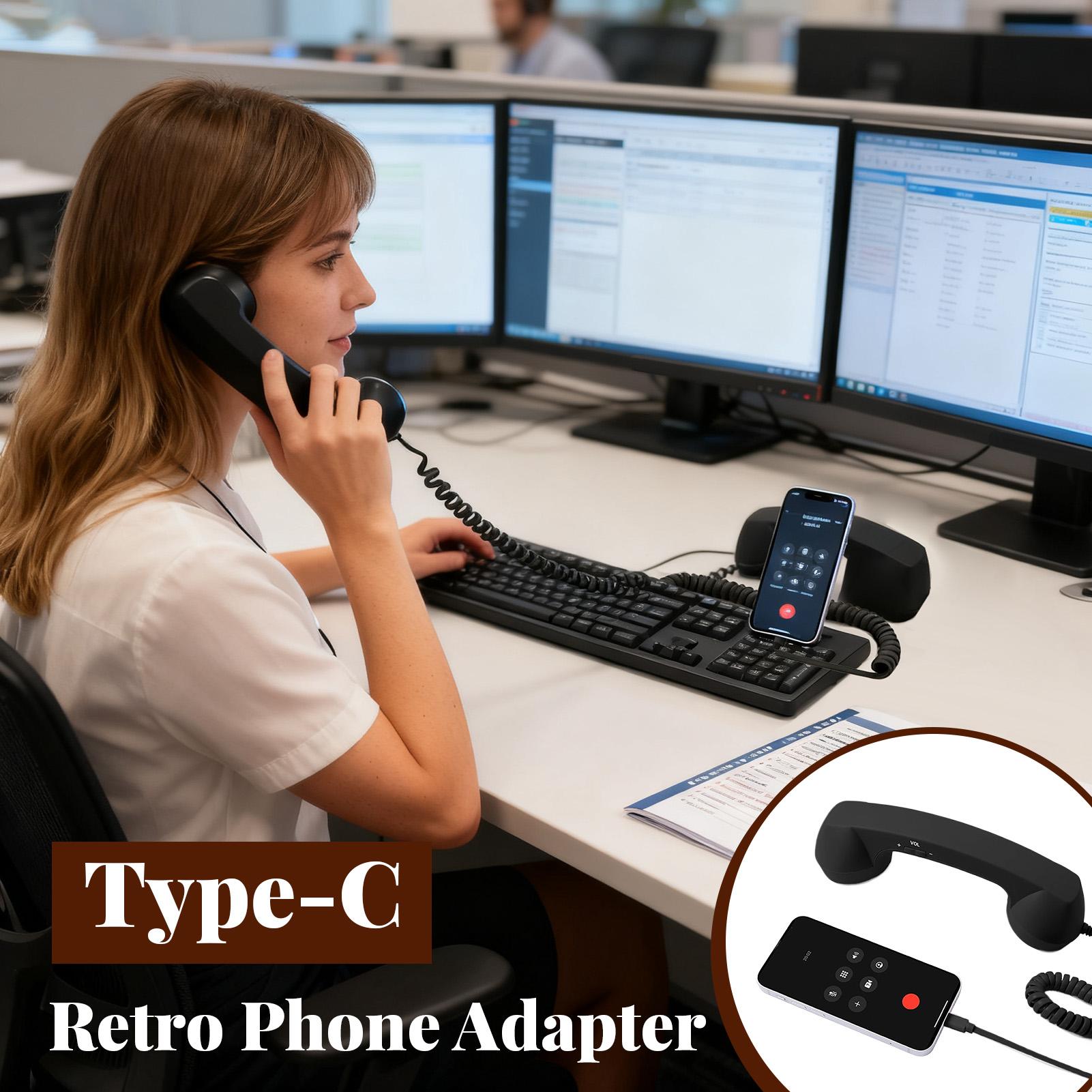 Adaptador de teléfono Retro ti - Retro Handset Phone reseña y precio