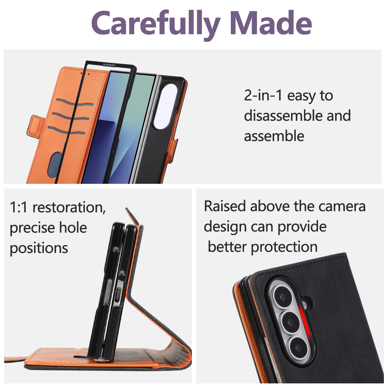 Funda de Cuero Retro Tipo Cart - Phone Accessories Hippers reseña y precio